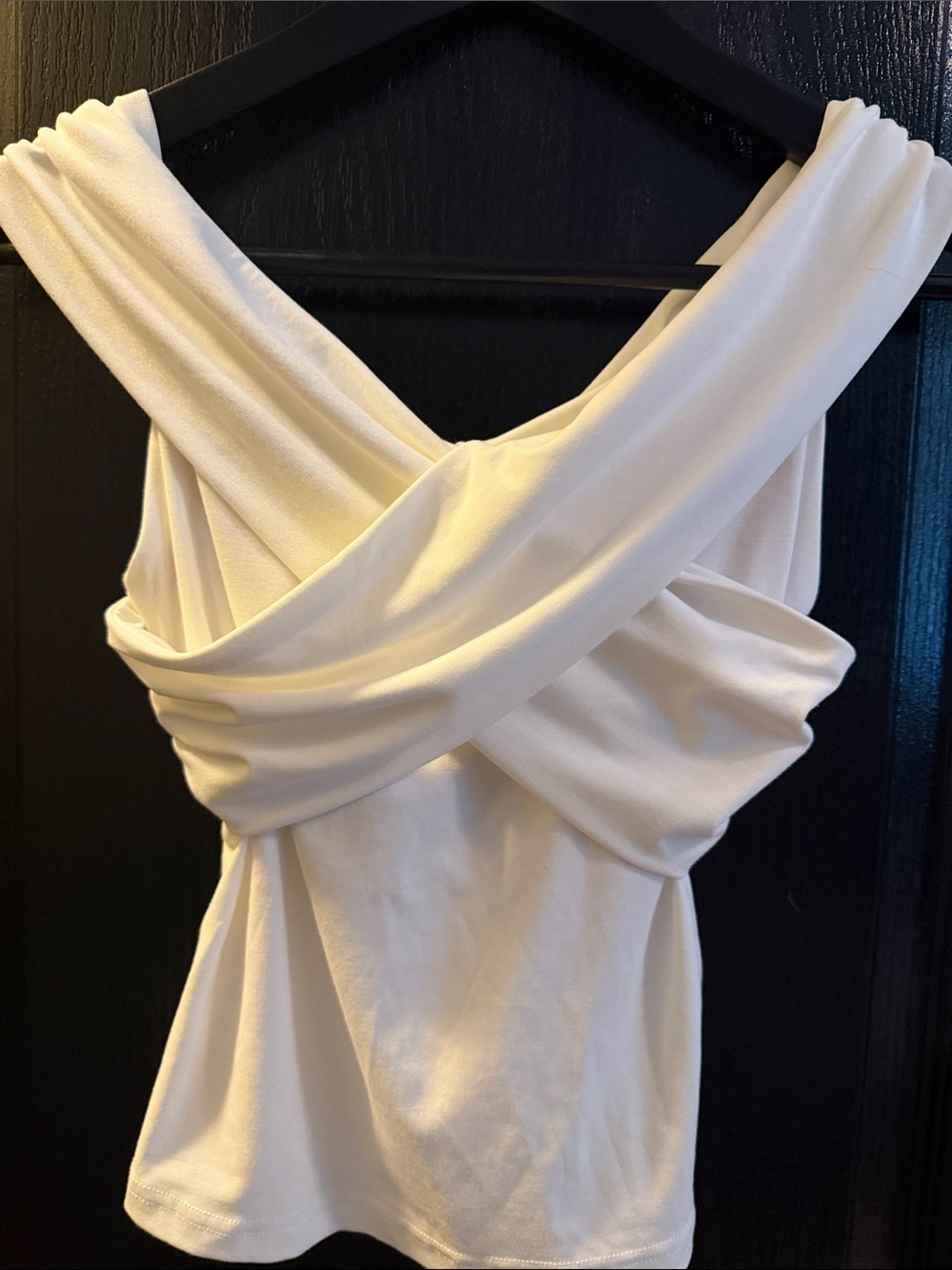 OGL Criss Cross Off Shoulder New Airy Bra Top NWT - Picture 4 of 6